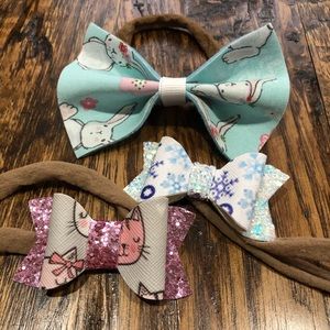 Three Boutique Bows
